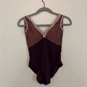 Yumiko “Alicia” ruffle collection leotard